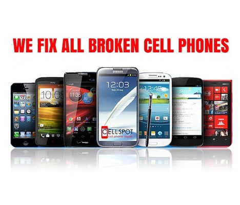 We fix broken cell phones