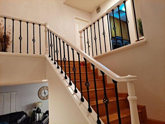 Stair railings