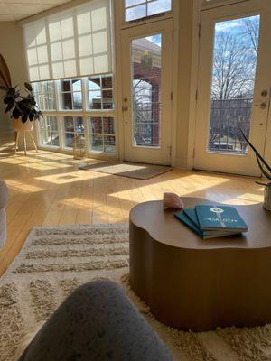 Beautiful sitting room