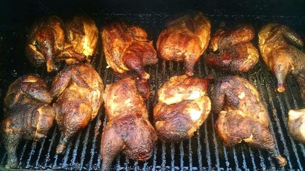 smoked chicken