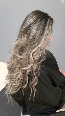 Balayage blonde