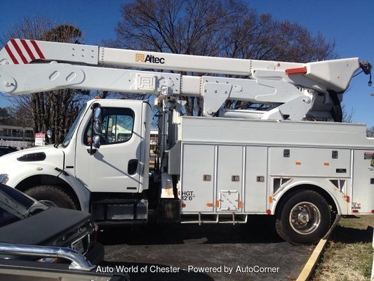 2008 Freightliner M2 Medium Duty Altec A50E-OC 55 ft Material Handling Bucket Truck $69,000 80,272 7.2L L6 DIESEL Altec A50E-OC, 55 ft