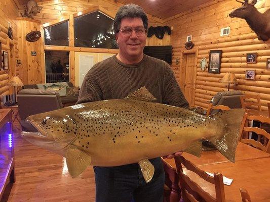 We grow our Brown Trout Big on Arkansas's White River!