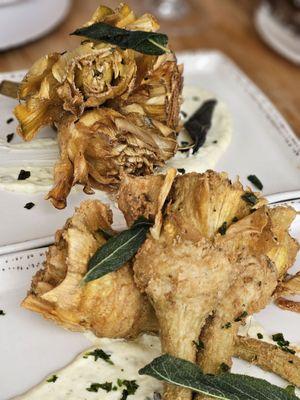 Fried artichokes