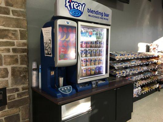 F'real milkshake - yes please! Our favorite is the cookies & cream!