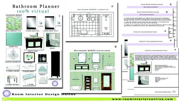 Customized Bathroom Planners