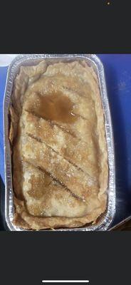 Peach cobbler