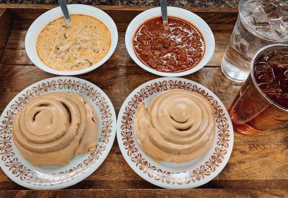 Chili & Cinnamon Rolls