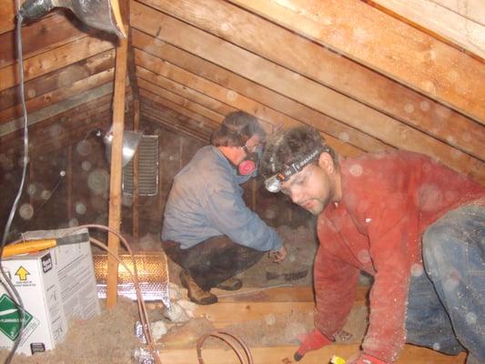 Did you know that the best way to keep heat inside your home is by insulating your attic?