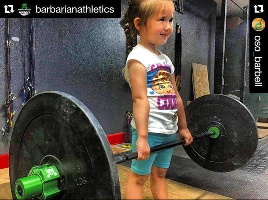 CrossFit kids offered Monday through Thursday 5pm to 6 pm.