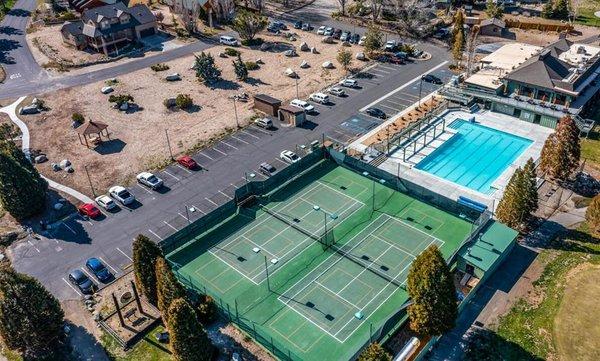 Community Tennis Courts & Olympic Style Pool