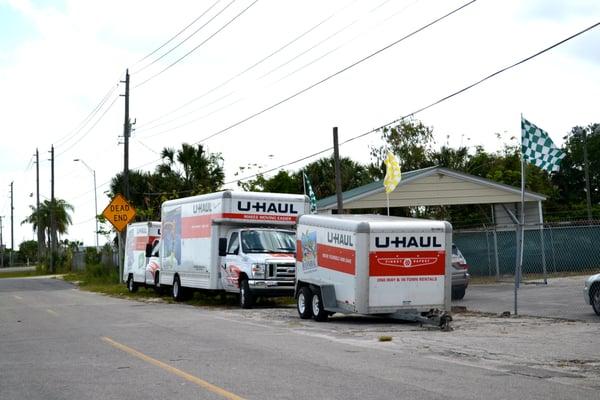 We have U-Haul too!