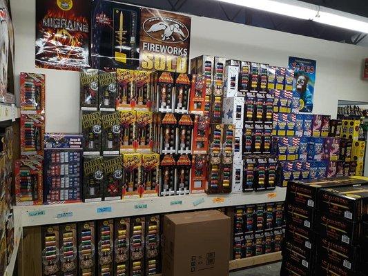 We have an array of Reloadables and artillery shells.