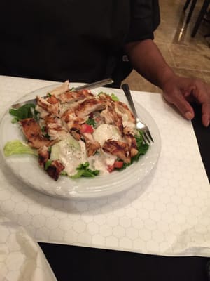 Grilled chicken salad