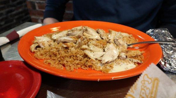 Pollo con arroz