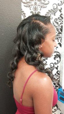 Waves on textured hair!