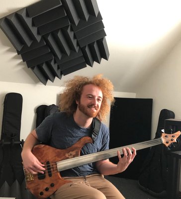 Bass Lessons Unlimited Founder/Instructor Riley Hagan