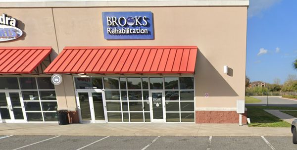 Brooks Rehab in the center next to Target