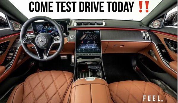 Come Test Drive Today!!