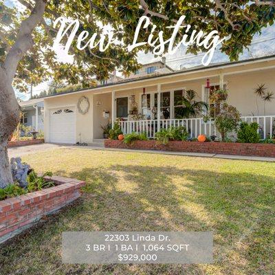 Hot New Listing in Seaside! Located on a quiet street in one of the most desirable neighborhoods in the South Bay. Call or DM me to schedule