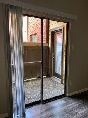 Master Bedroom's Access to Private Patio