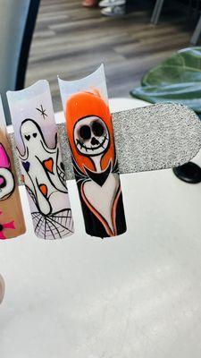 Halloween nails design