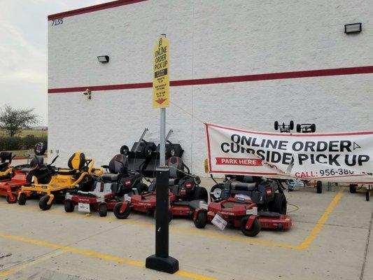 Riding lawn mowers