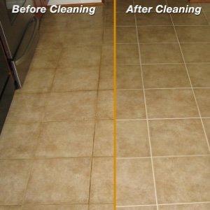 Kirishian Carpet Cleaning - Before & After Tile Cleaning