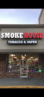 Store Front Of Smoke House on E Dixie Dr, Beside Food Lion & Pizza Hut!