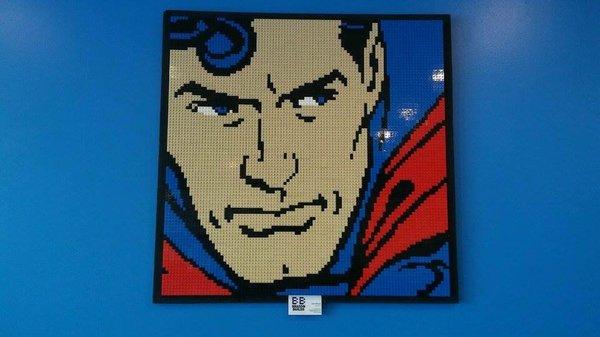 Superman $800
 Media: Lego Art
 Artist: Jason WIlliams