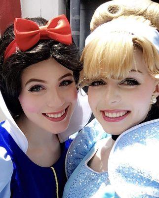 Snow White and Cinderella Party Characters