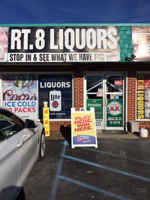 Route 8 liquors