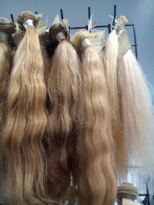 Virgin indian hair for resell..and we do custom dying...