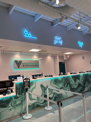 Inside Vertical Dispensary