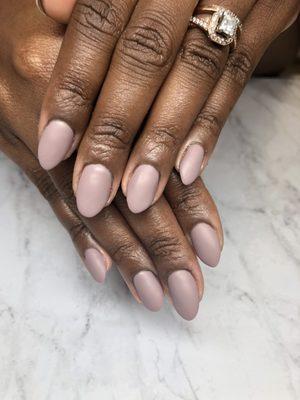 Almond shaped Gel manicure