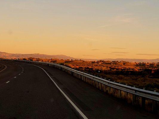 Just outside of Grand Junction. Views like this from highway 50 are frequent.