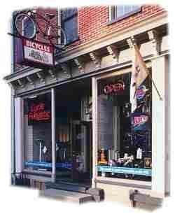 Turn of the century building in the redeveloped shopping center in downtown Phillipsburg, NJ