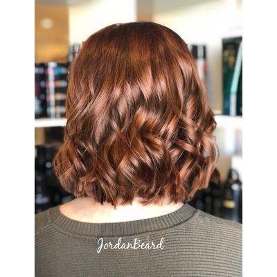 Hair by stylist Jordan Beard at Le Rouge Salon + Beauty Bar. Grand Blanc, MI.