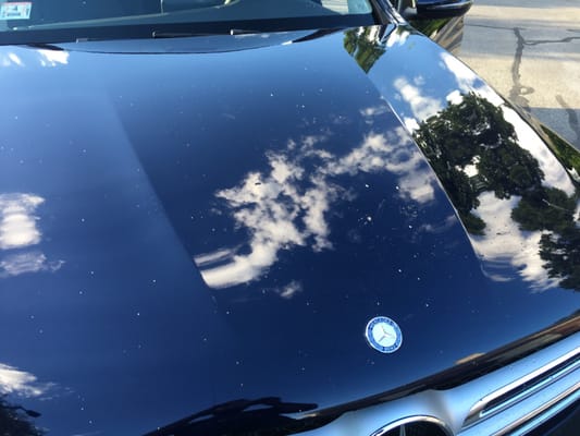 How are there are so many specks of dirt on my hood after this car wash?!