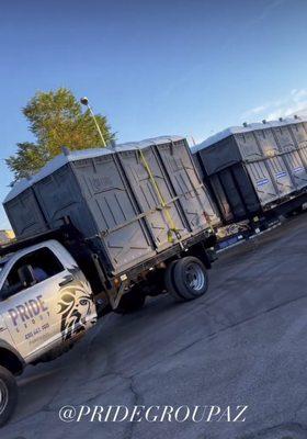 Portable bathrooms