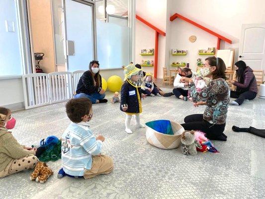 In-person classes for babies, toddlers and preschoolers 2022