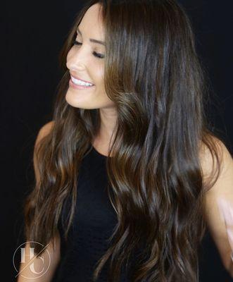 Shadow root, lowlights, balayage