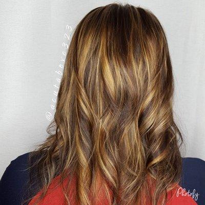 Balayage w/base color
Stylist-Tracie Ackerman