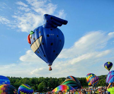 Stoweflake Hot Air Balloon Festival - July 5th thru 7th 2019