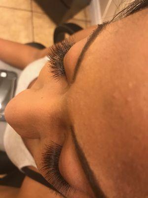 Eyelashes by our Lash Tech, Toni