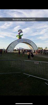 Bonnaroo Arch!