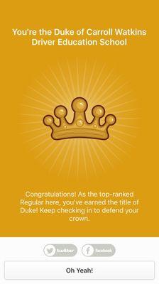 Dukedom maintained!