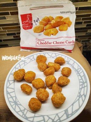 Crispy, Cheesy + Easy in Airfryer. Temp 380 for 14 minutes. Toss 1/2 way.  1/16/2021