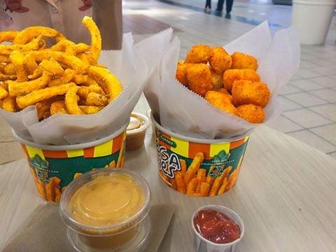 Curly fries and Tatar Tots!!!