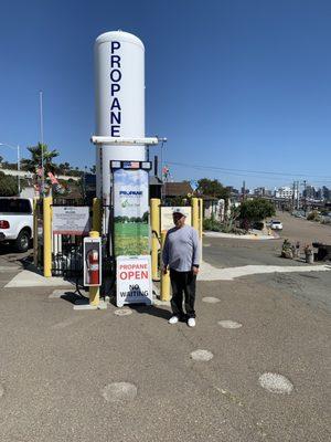 Expo Propane on Kettner. Thank you, Mike!!!